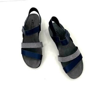 Naot Krista leather women’s comfort wedge sandals shoes